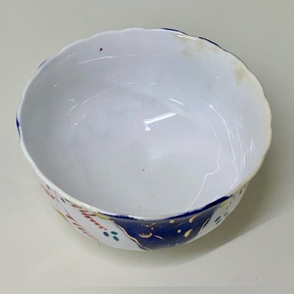 19th Century Vintage Gaudy Welsh Tulip Pattern Lusterware Waste Slop Bowl - Picture 4 of 16
